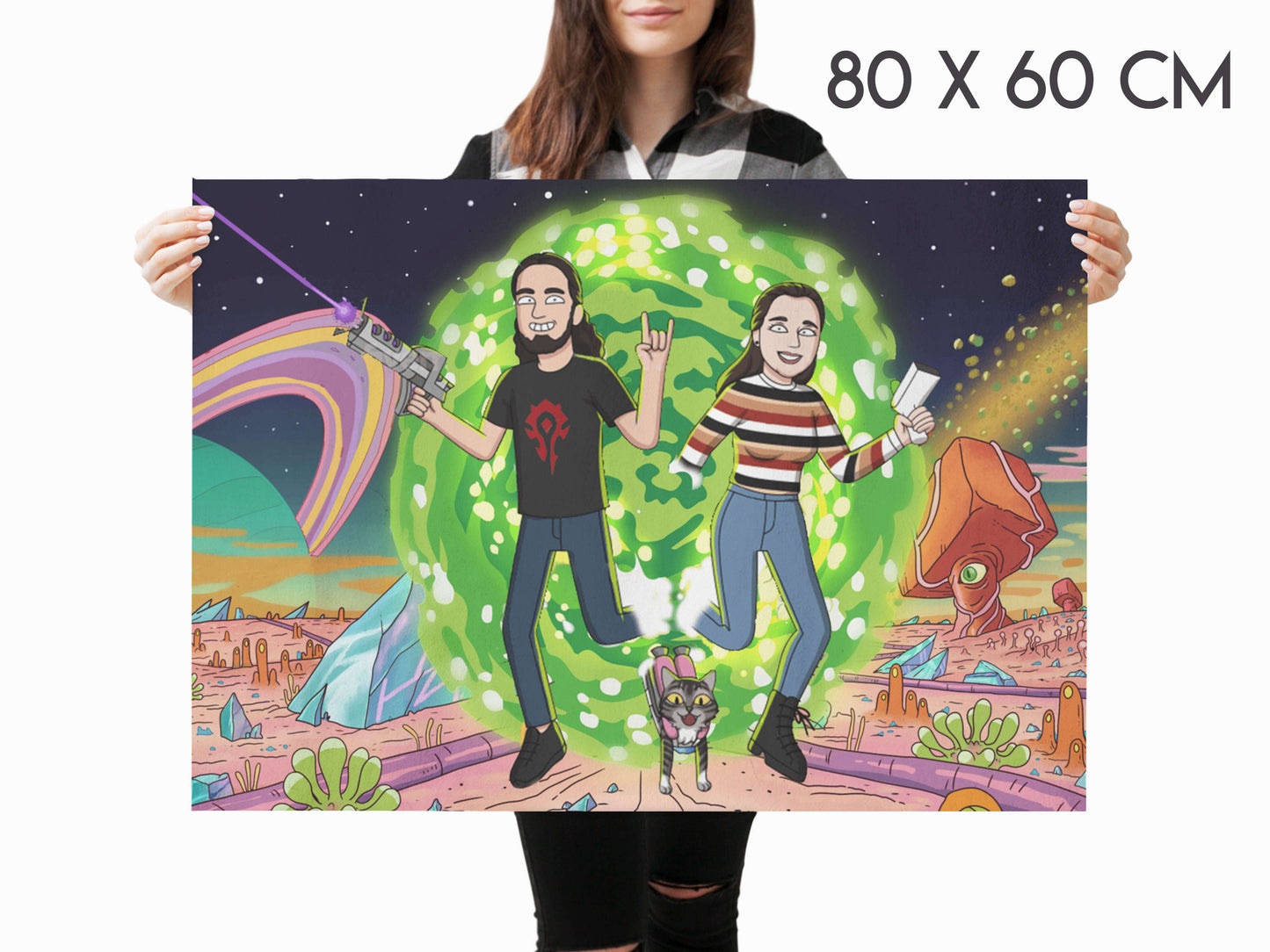 Sci-Fi style Personalisiertes Portrait - toonmonk