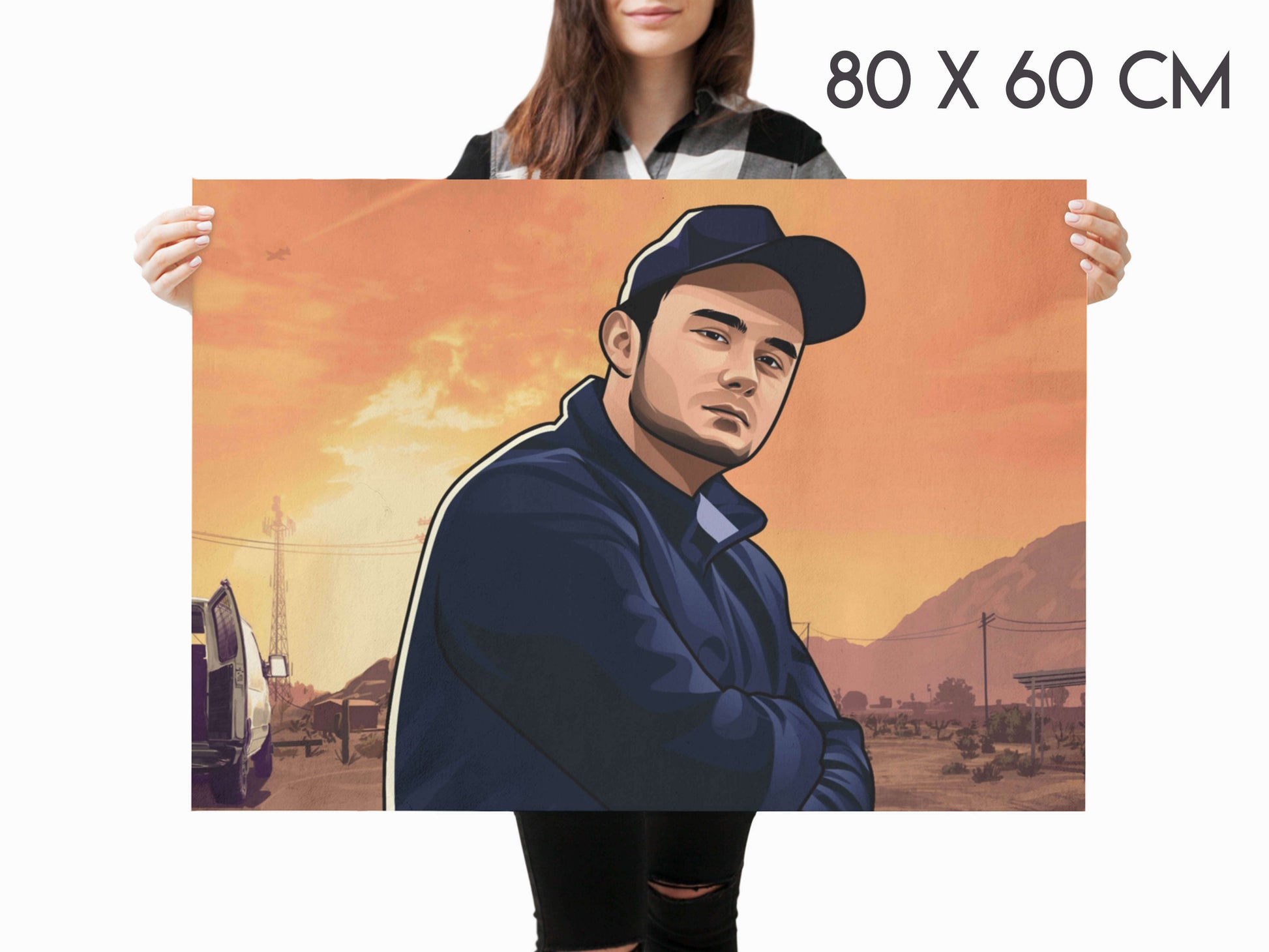 Andreas style Personalisiertes Portrait - toonmonk