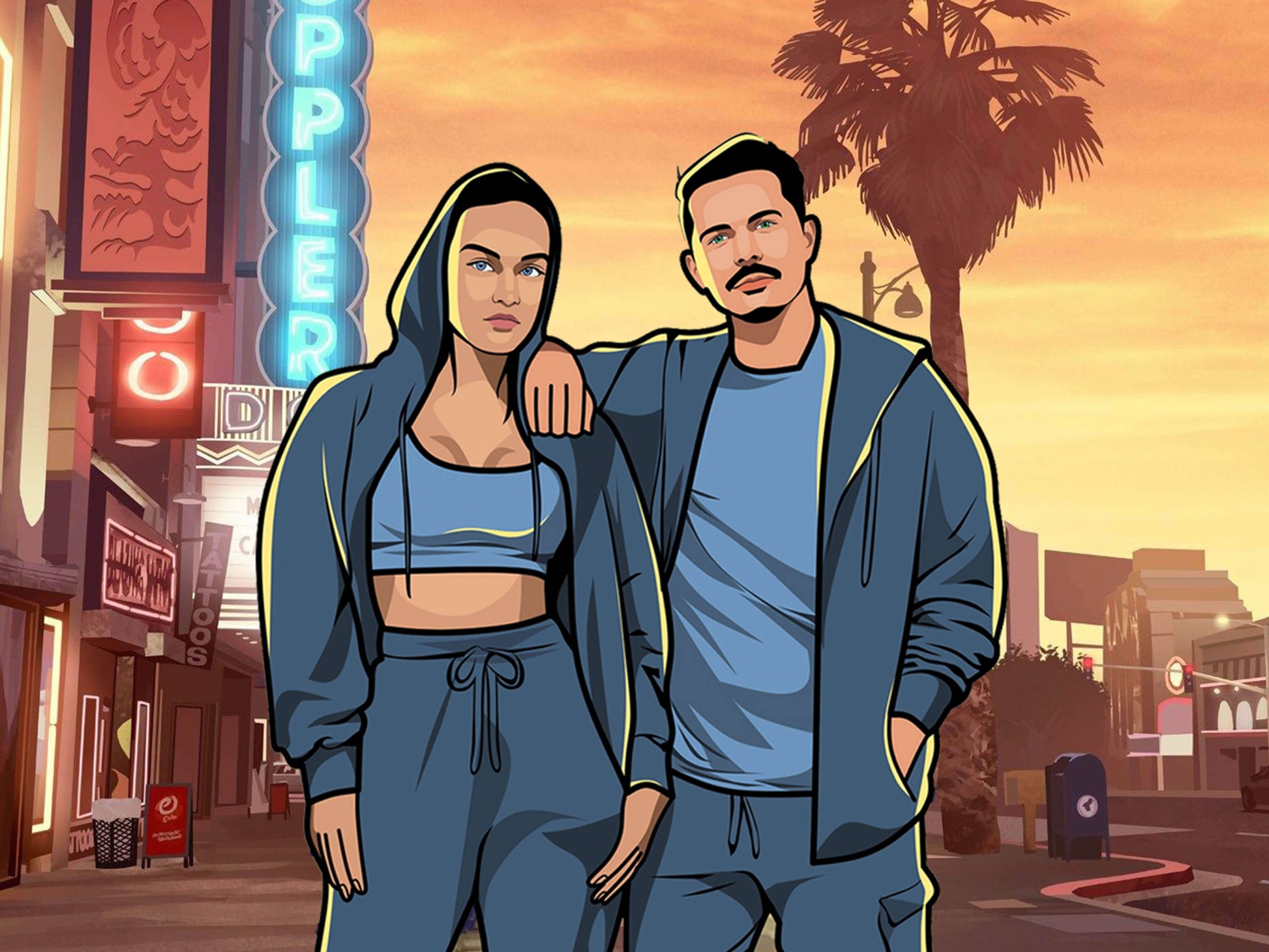 Andreas style Personalisiertes Portrait - toonmonk