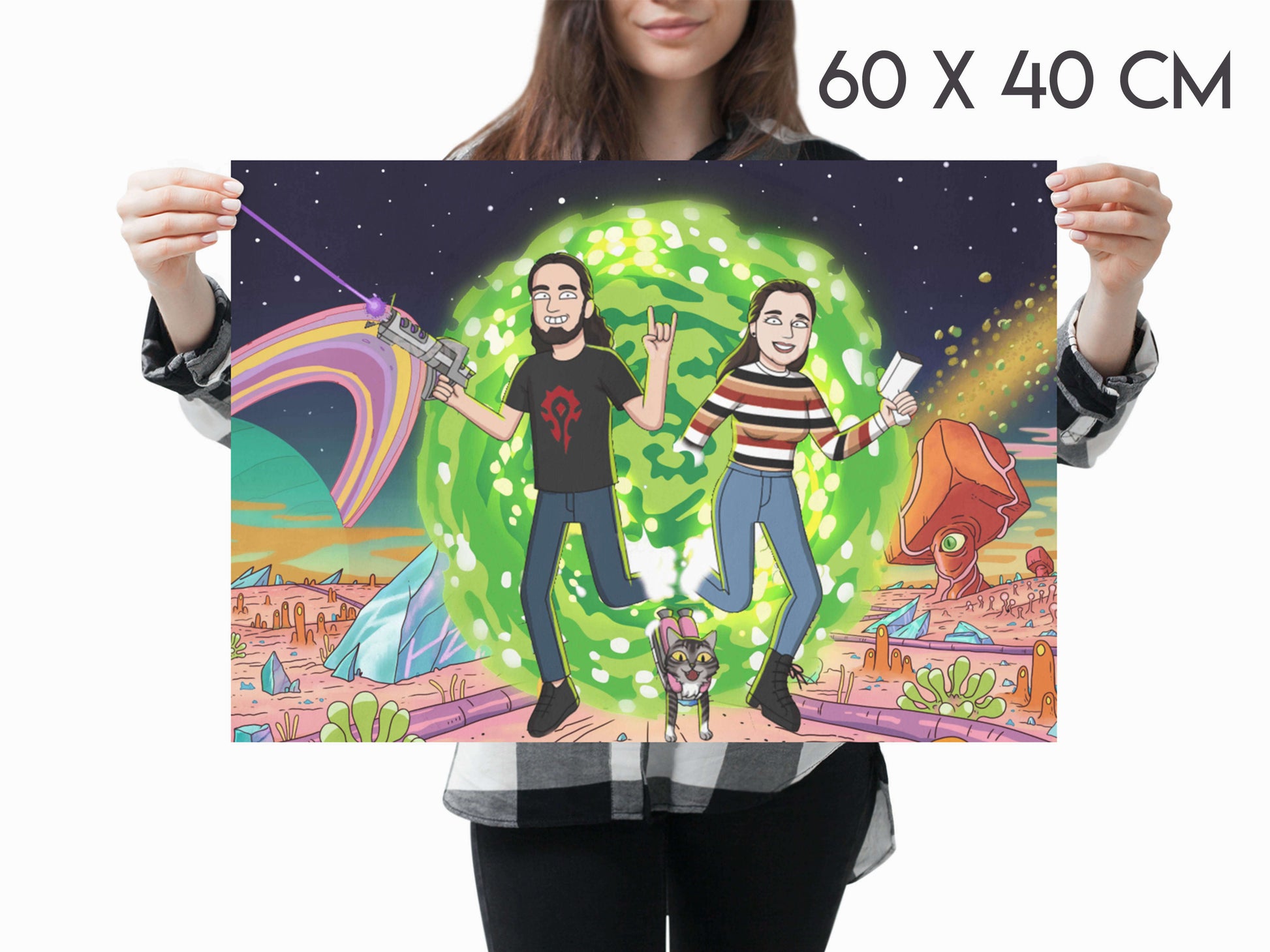 Sci-Fi style Personalisiertes Portrait - toonmonk