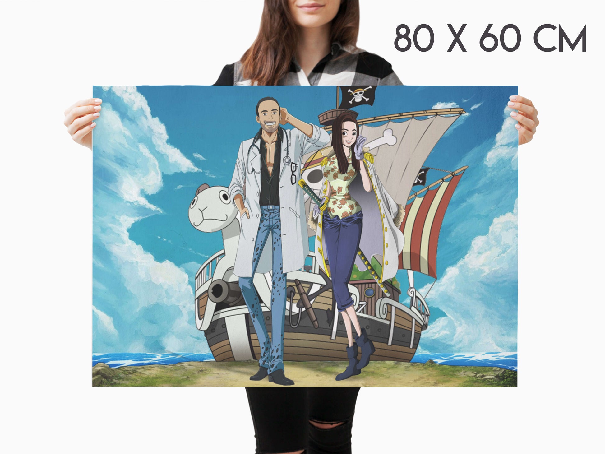 Pirate style Personalisiertes Portrait - toonmonk