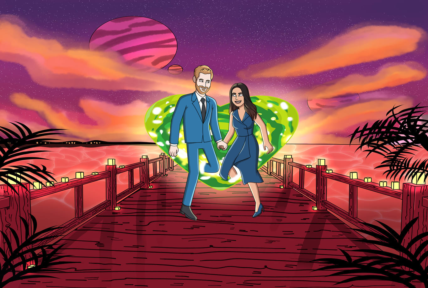 Sci-Fi style Personalisiertes Portrait - toonmonk